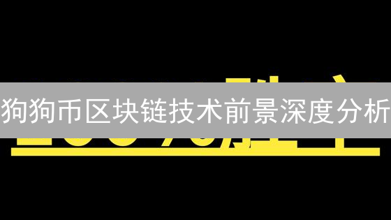 狗狗币区块链技术前景深度分析：技术与应用
