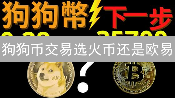 狗狗币交易选火币还是欧易？谁才是你的最佳拍档？
