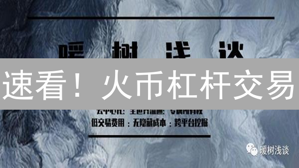 速看！火币杠杆交易：十大策略助你稳赚不赔？
