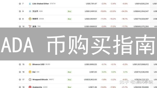 ADA 币购买指南：新手如何在币安轻松入手艾达币？