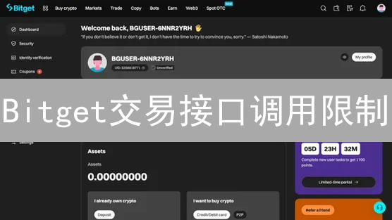 Bitget交易接口调用限制：速度与信任的博弈