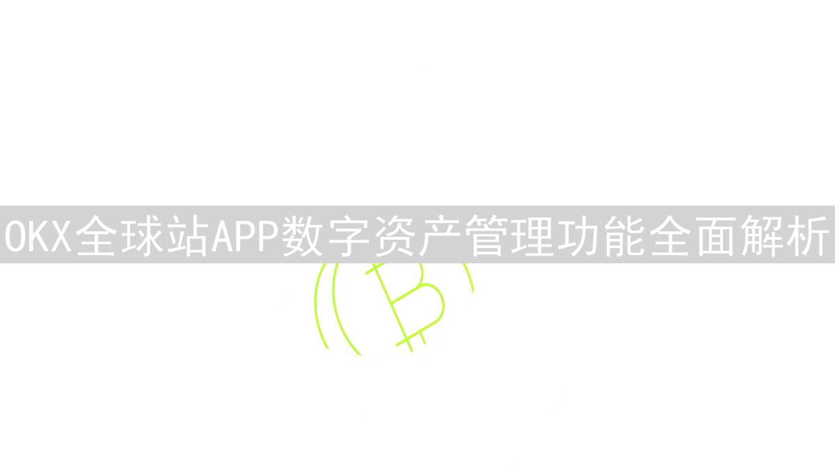 OKX全球站APP数字资产管理功能全面解析