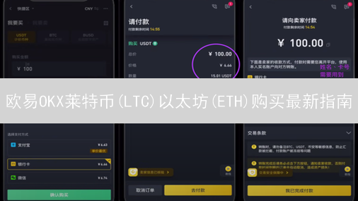 欧易OKX莱特币(LTC)以太坊(ETH)购买最新指南：新手也能轻松上手！