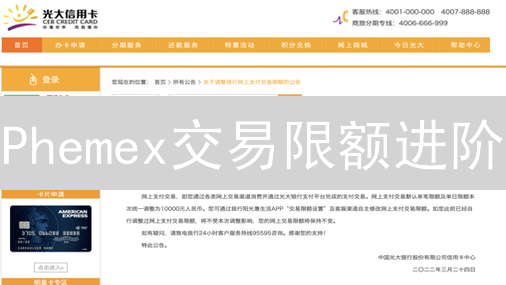 Phemex交易限额进阶：加密货币风险管理精细化策略
